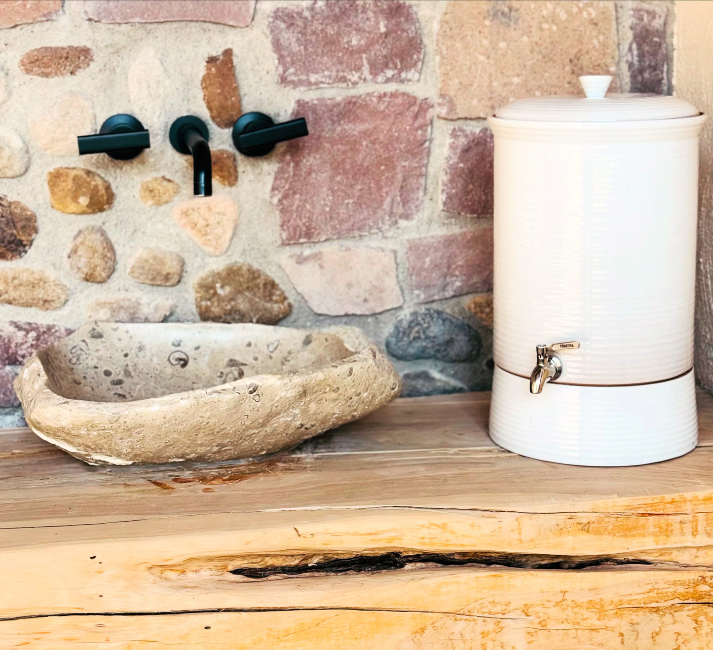 FILTRO DE AGUA CERAMICO ( Blanco) 10 L