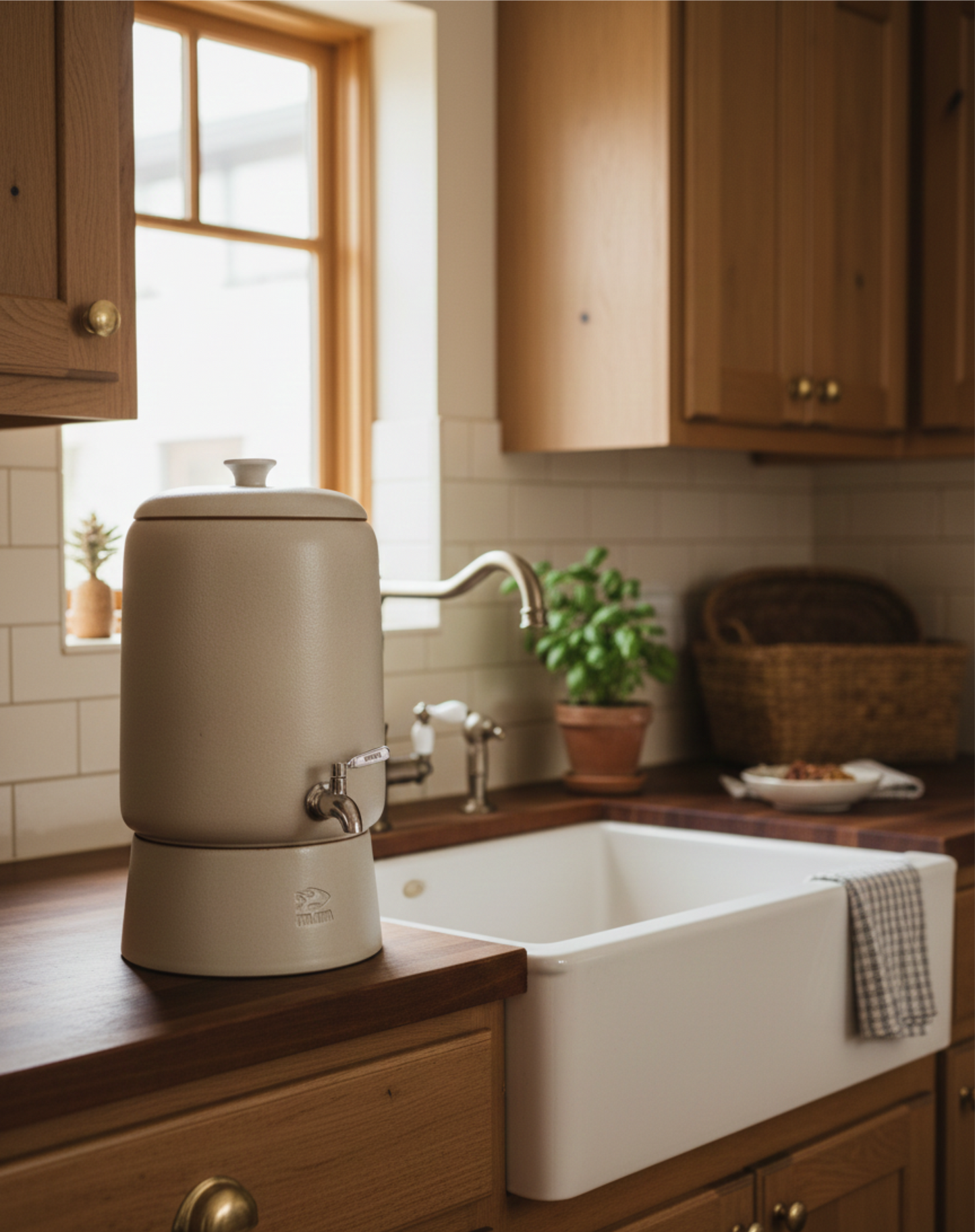 Filtro de agua cerámico (Blanco) 5 L