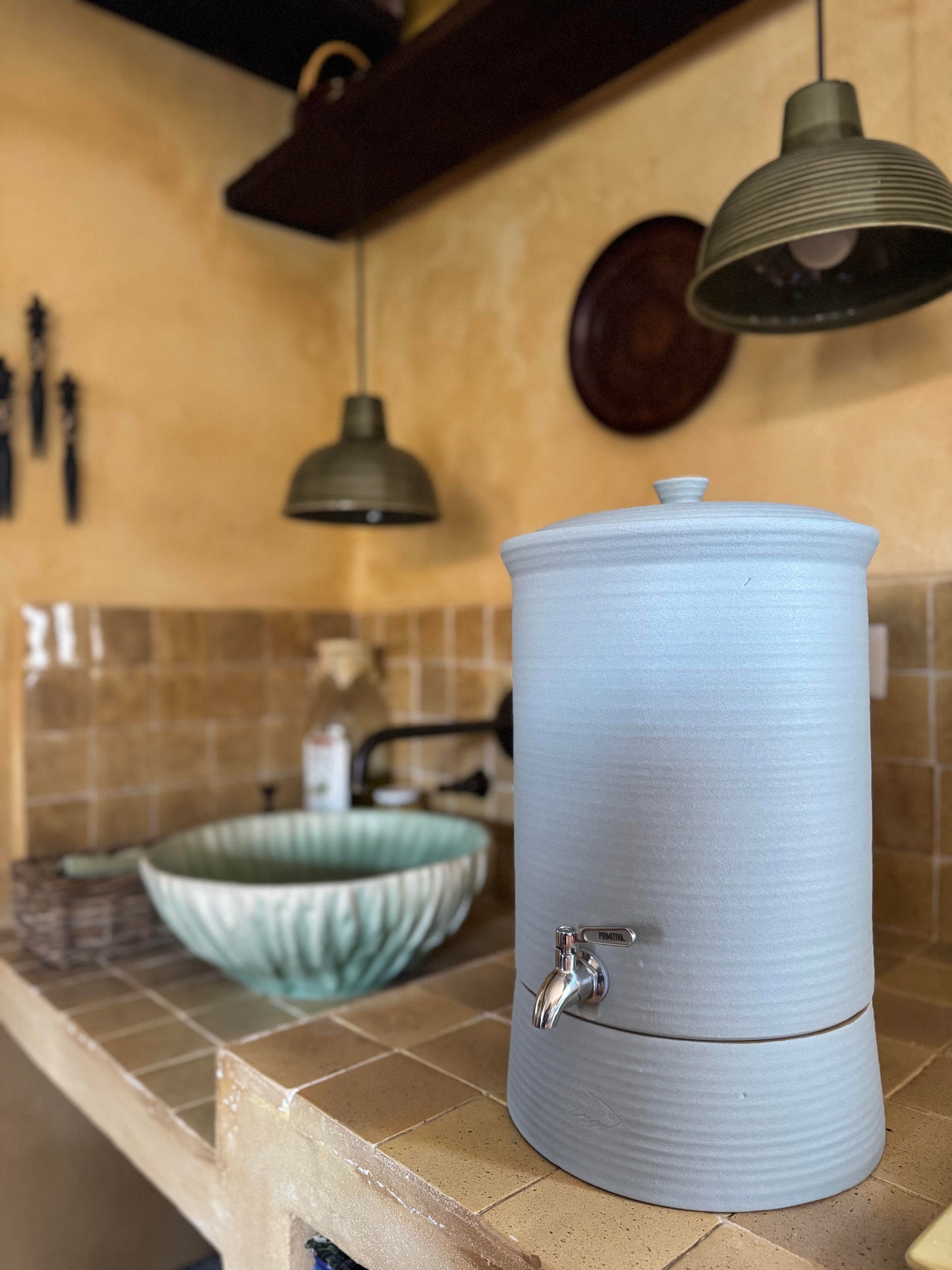 FILTRO DE AGUA CERAMICO ( azul ) 10 L