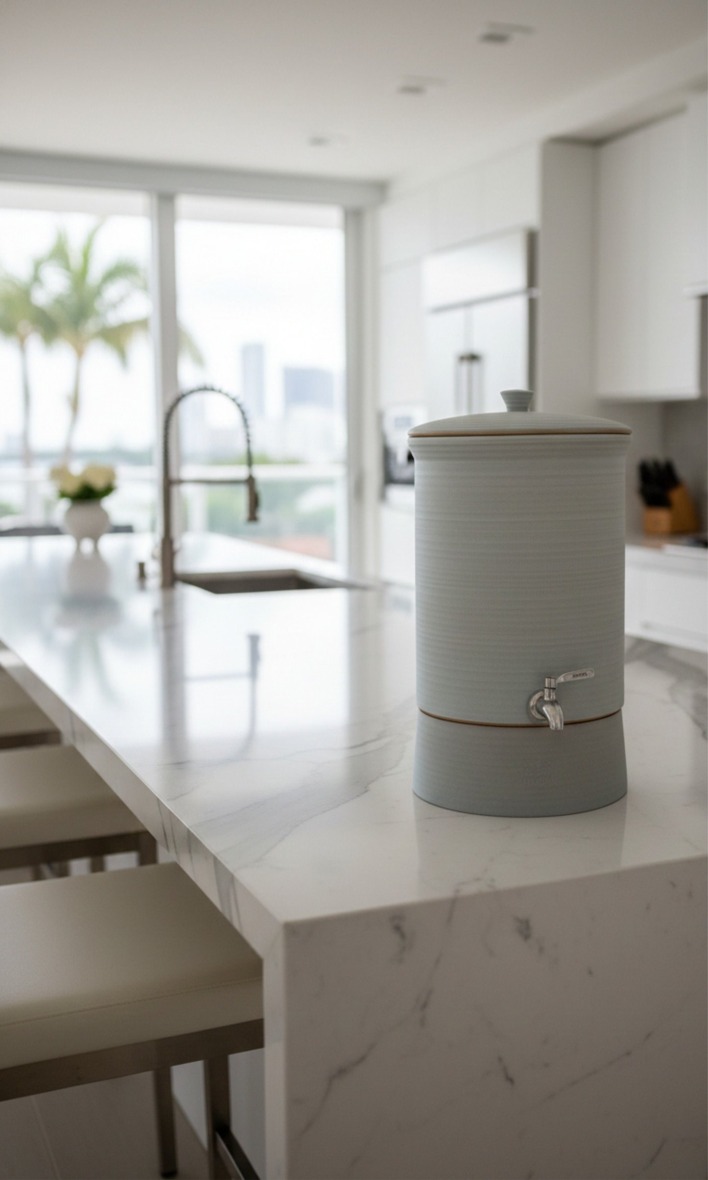 Filtro de agua cerámico ( azul ) 10 L