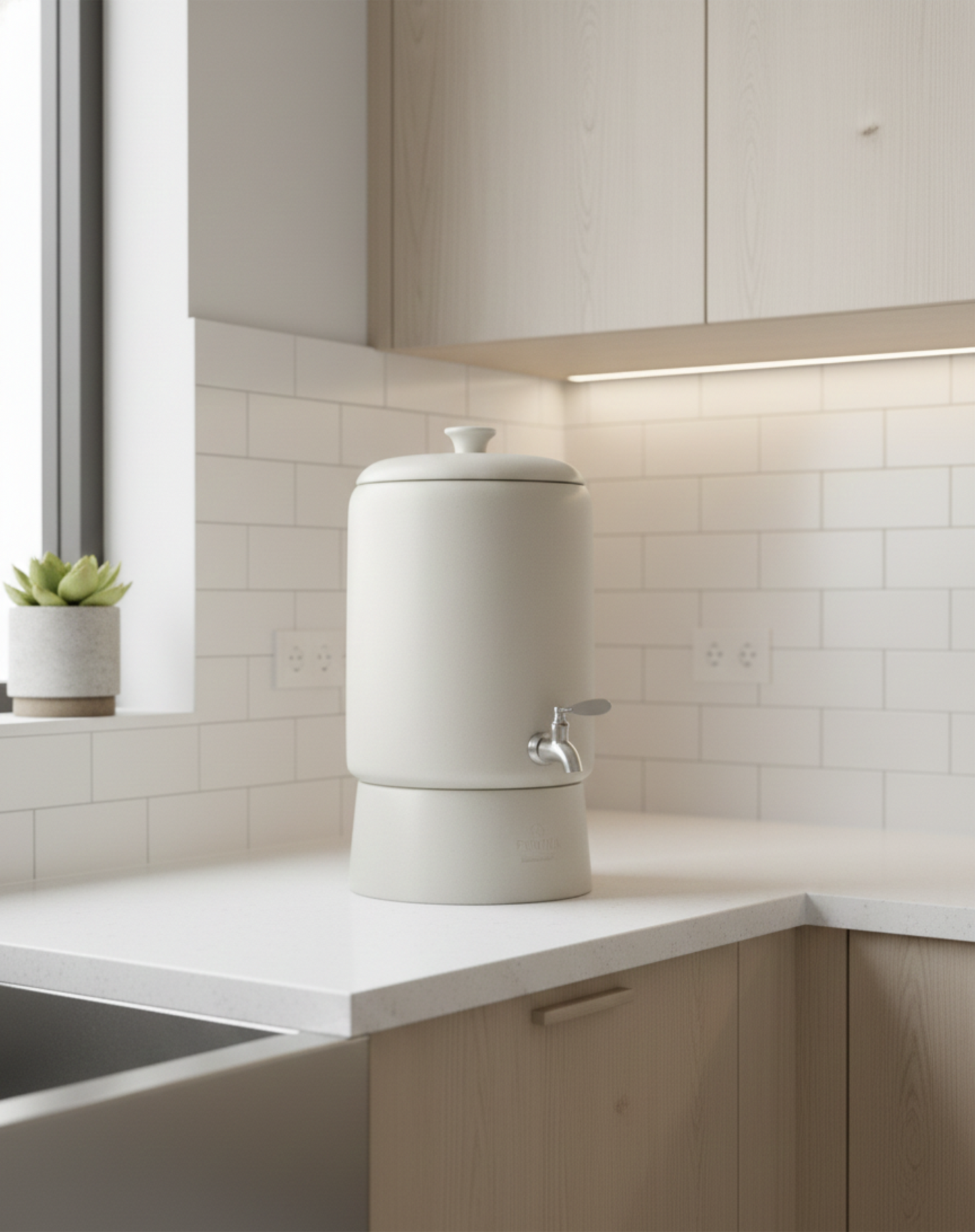 Filtro de agua cerámico (Blanco) 5 L